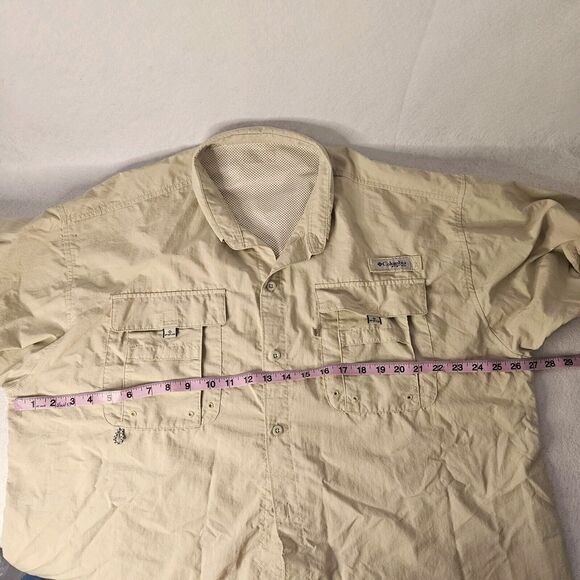 Columbia PFG Long Sleeve Shirt Button Up *please See Pics For Measurements 2x - Picture 4 of 6